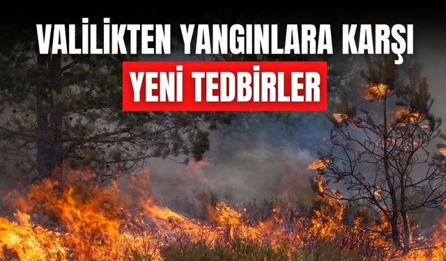 BOLU’DA ORMAN YANGINLARINA KARŞI ALARM