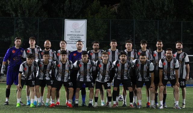 ÖRENCİK KÖYÜ SON 8'E ADINI YAZDIRDI
