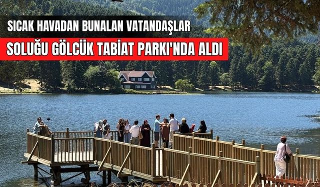 Sıcaktan Bunalanların Tercihi Gölcük Tabiat Parkı Oldu