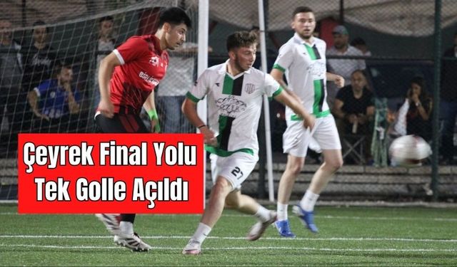 Tekke Işıklar Tek Golle Çeyrek Finalde
