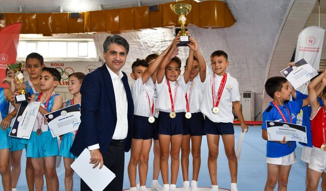 BOLU’DA CİMNASTİK HEYECANI NEFES KESTİ