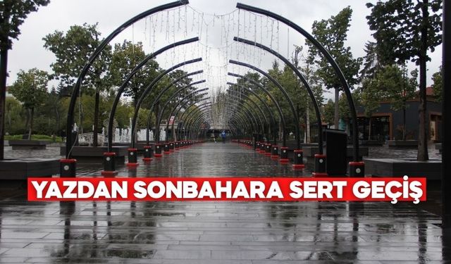 Bolu’da Yağmur Meydanları Boşalttı