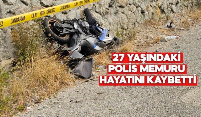 BOLU'DA TRAFİK KAZASI: 27 YAŞINDAKİ POLİS MEMURU HAYATINI KAYBETTİ