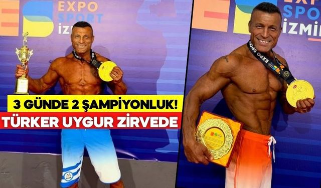 3 GÜNDE 2 ŞAMPİYONLUK! TÜRKER UYGUR ZİRVEDE