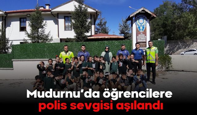 Mudurnu’da öğrencilere polis sevgisi aşılandı