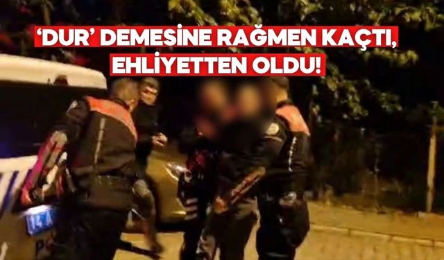 Polis “Dur” Dedi, Kaçtı! Bolu’da Alkollü Sürücüye Rekor Ceza