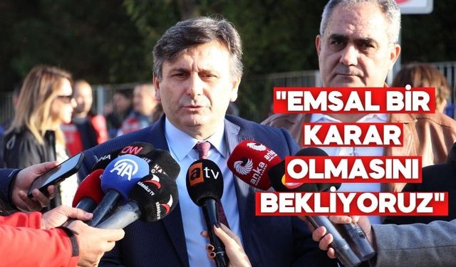 Oğlunu Grand Kartal Otel yangınında kaybeden Danıştay Başkanı Gençbay: “Adaletin tecellisini bekliyoruz”