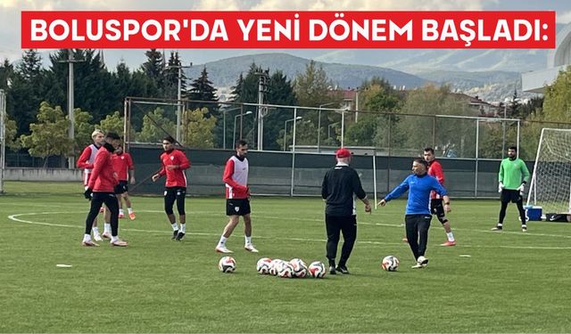 ERTUĞRUL ARSLAN TAKIMIYLA İLK ANTRENMANINA ÇIKTI