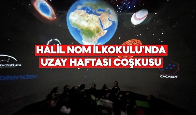 ÇOCUKLAR TEKNOLOJİYLE UZAYI KEŞFETTİ