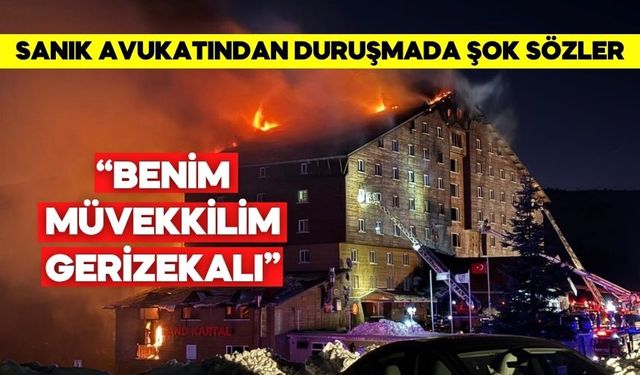 Grand Kartal Otel faciasında tutuklu sanığın avukatı: "Benim müvekkilim gerizekalı"