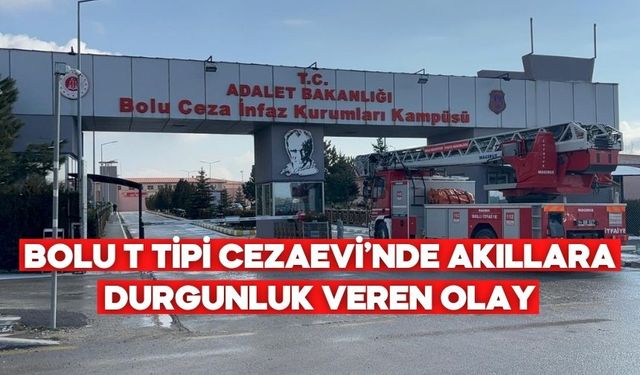 Bolu T Tipi Cezaevi’nde Akıllara Durgunluk Veren Olay! Çocuğunu Döve Döve Entübeye Soktu