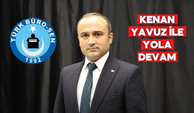 Türk Büro-Sen Bolu Şubesi 5. Olağan Genel Kurulu yapıldı: Kenan Yavuz yeniden başkan seçildi