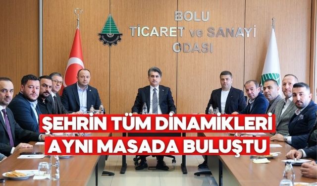 Bolu’da Boluspor Değerlendirme Toplantısı, Şehrin Tüm Kurumlarından Ortak Destek Mesajı