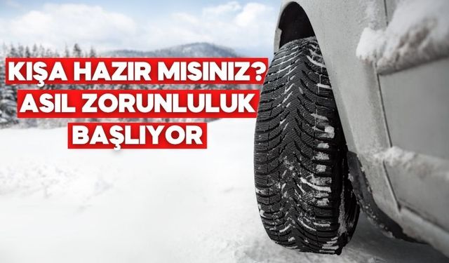 Kış Lastiği Ne Zaman Zorunlu Oluyor? İşte Bolu Valiliği’nin Duyurusu
