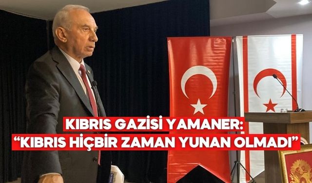“Bir Vatan Bir Kahraman” projesi kapsamında Kıbrıs Gazisi Yamaner öğrencilerle buluştu