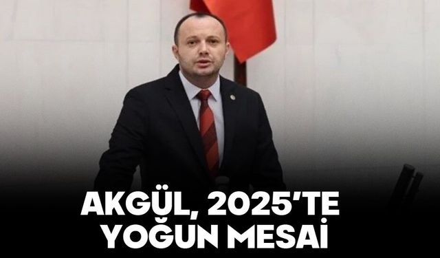 AKGÜL, 2025’TE YOĞUN MESAİ