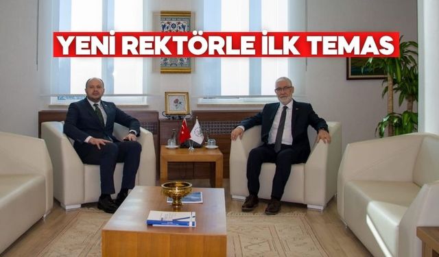 Bolu Milletvekili İsmail Akgül’den Yeni Rektöre Ziyaret
