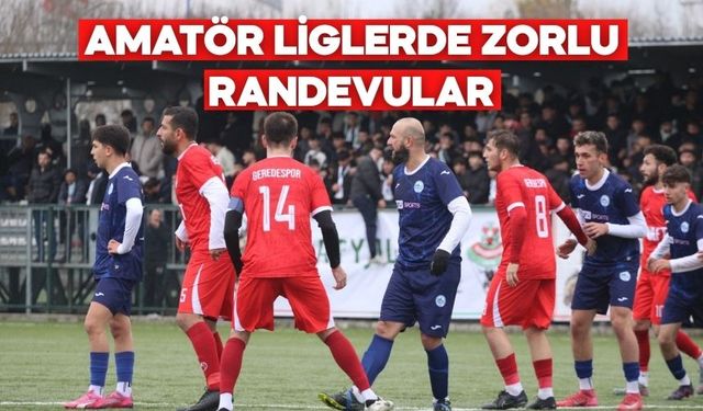 Bolu Sahaları Dolup Taşacak! Haftanın Futbol Programı Netleşti