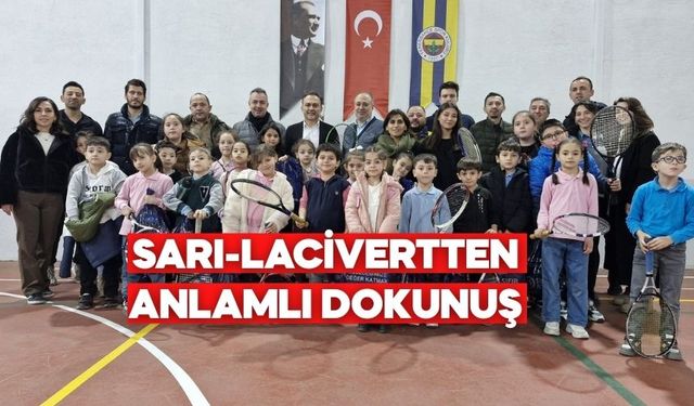 Bolu Fenerbahçeliler Derneği’nden Çocuklara Tenis Sürprizi