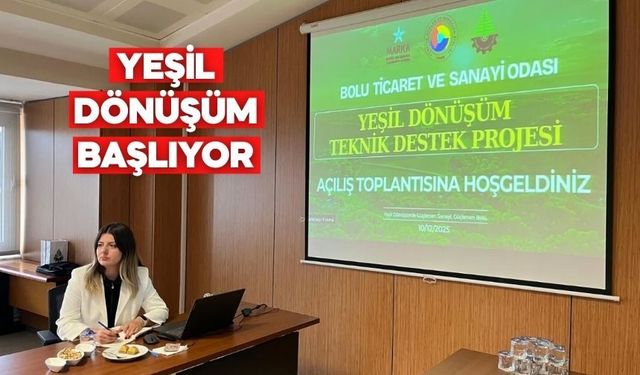 Bolu TSO’dan Firmalara Büyük Fırsat: Karbon Ayak İzini Azaltacak Proje Tanıtıldı