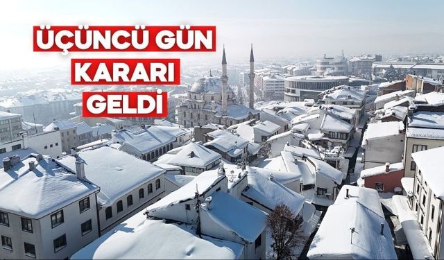 Bolu’da Kar Tatili Uzadı! Okullar Üçüncü Gün de Tatil