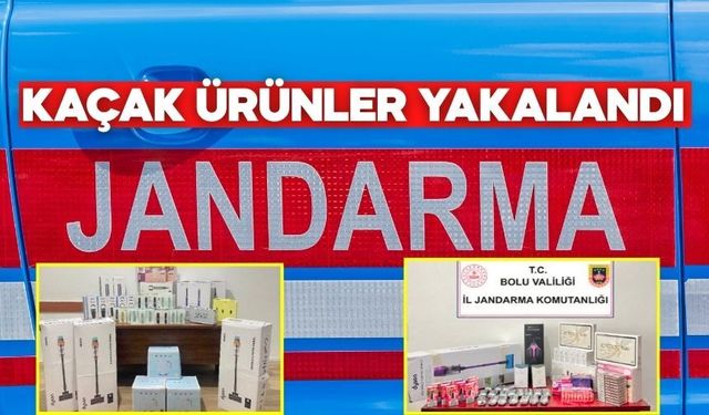 Bolu’da Kaçak Ürün Operasyonu: Yüzlerce Ürün Ele Geçirildi