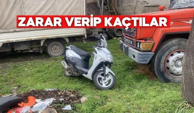 Bolu’da Çaldıkları Motosikleti Çalıştıramadılar, Dört Sokak Öteye Bıraktılar