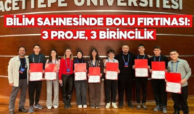 Fizik, Psikoloji, Edebiyat…Bolu BİLSEM Türkiye Finallerine Göz Kırptı