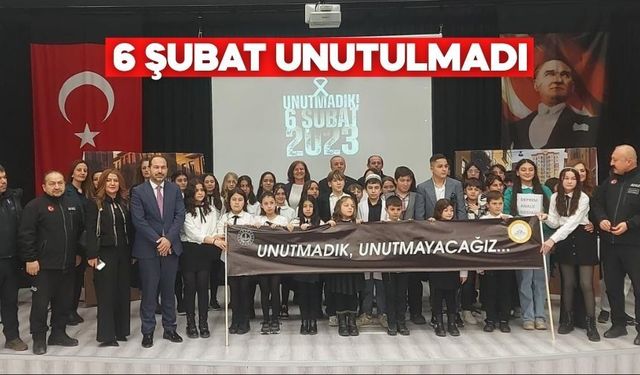 Dağkent’ten 6 Şubat’a Duygu Yüklü Anma Programı