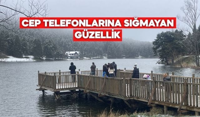 Bolu’da 13 Kilometre Uzakta Masalsı Manzara
