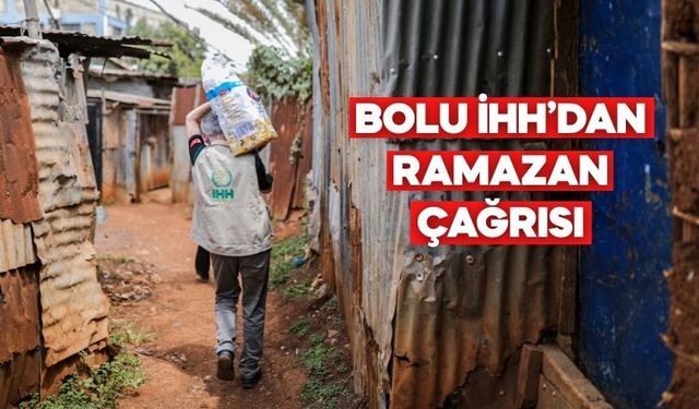 Bolu İHH’dan Ramazan Boyunca 1000 Aileye Destek