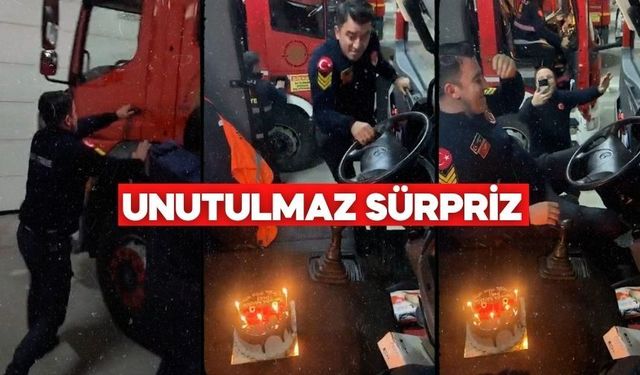 İtfaiye İstasyonunda Kahkahaya Dönen Panik