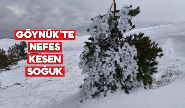 Bolu Karabay Yaylası’nda Nefes Kesen Soğuk