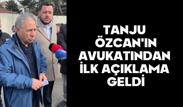 Tanju Özcan'ın Avukatından İlk Açıklama Geldi...
