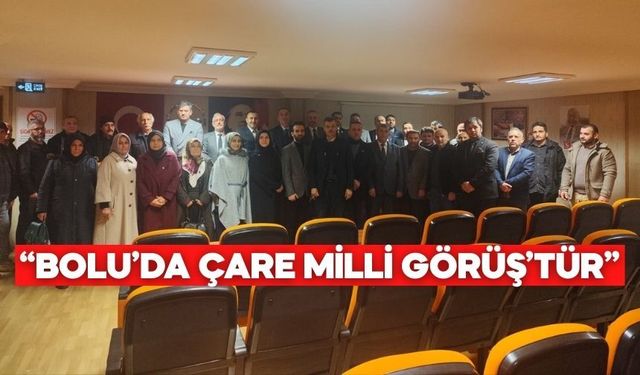 Yeniden Refah Partisi Bolu’da Divan Toplantısını Yoğun Katılımla Yaptı