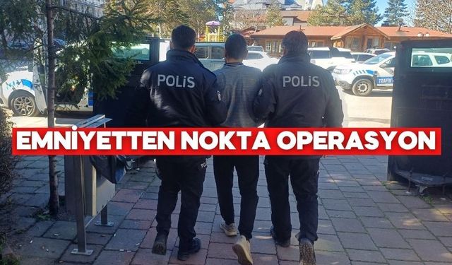 Bolu’da 15 Yıl Hapis Cezası Bulunan Hükümlü Yakalandı