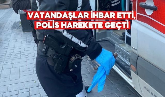 Bolu’nun En İşlek Caddesinde Korkutan Olay