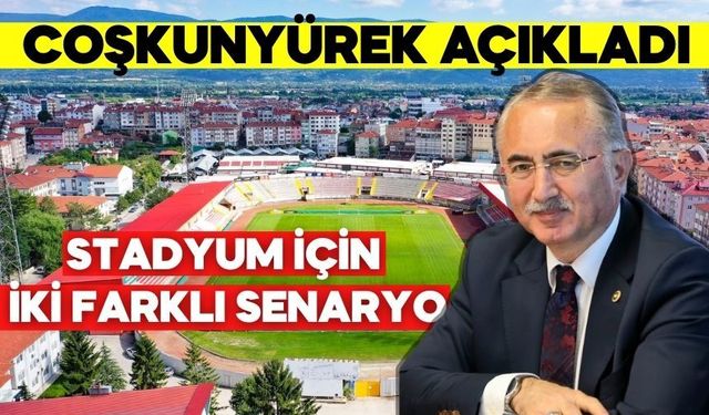 Bolu'da Stadyum İçin İki Farklı Senaryo Masada