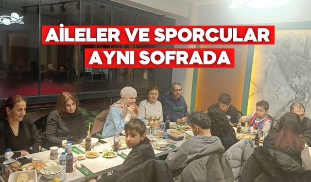 Bolu'da Satranç Sporcularının Velileri İftarda Kenetlendi