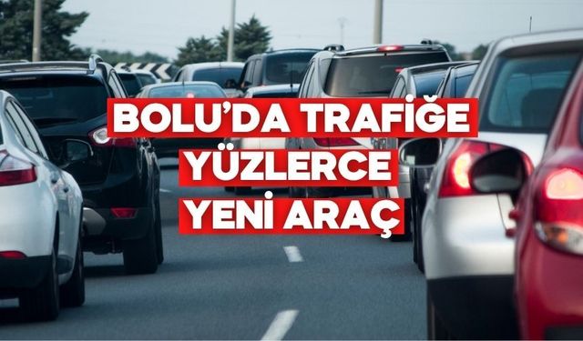 Bolu’da Bir Ayda Binlerce Araç El Değiştirdi