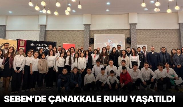 SEBEN’DE ÇANAKKALE RUHU YAŞATILDI