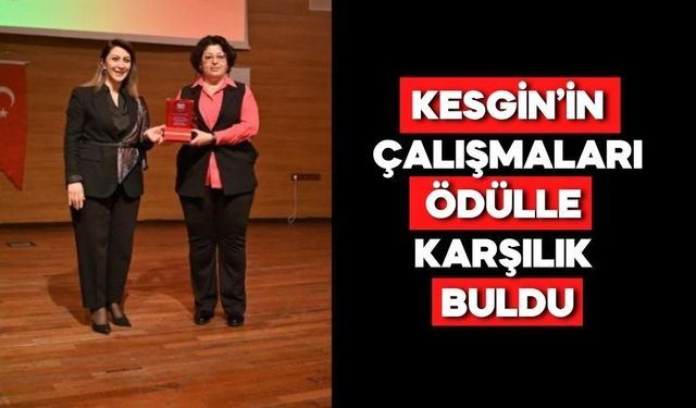 Bağımlılıkla mücadelede örnek isim ödüllendirildi