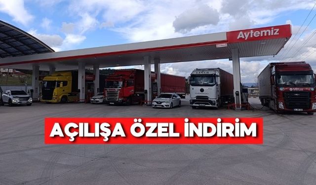 Aytemiz Petrol Yeniçağa’da Yeni İstasyonunu Hizmete Açtı
