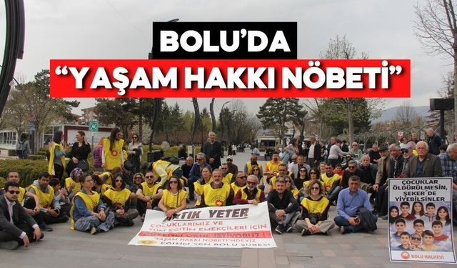 Bolu'da “Güvenli Okul İstiyoruz” Diyerek Yürüdüler