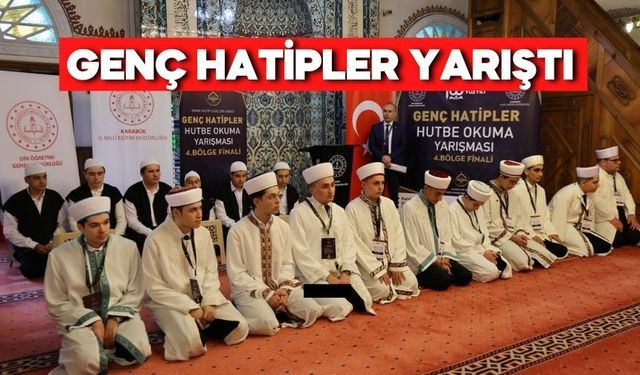 Genç hatipler sahne aldı, Bolu bölge finalinde yerini aldı