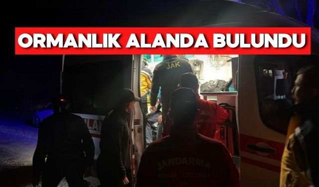 Kocaeli’de kaybolan şahıs Bolu’da ormanlık alanda sağ bulundu