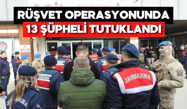 Bolu bağlantılı rüşvet ve irtikap ağı çökertildi
