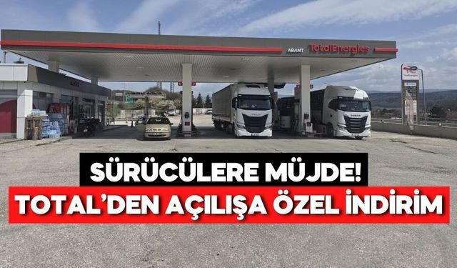 Total Abant Kavşağı’nda Yeni Şubesini Hizmete Açtı