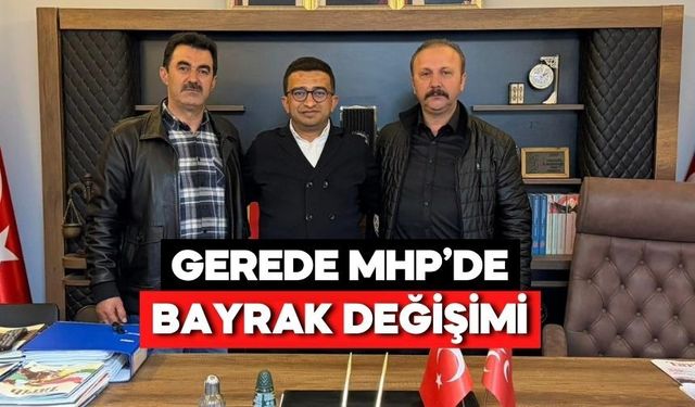 MHP Gerede’de Görev Değişimi