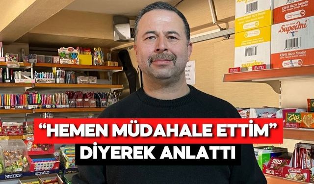 Hayat Kurtaran Esnaf Konuştu! “Elimi Öpmeye Geldi”